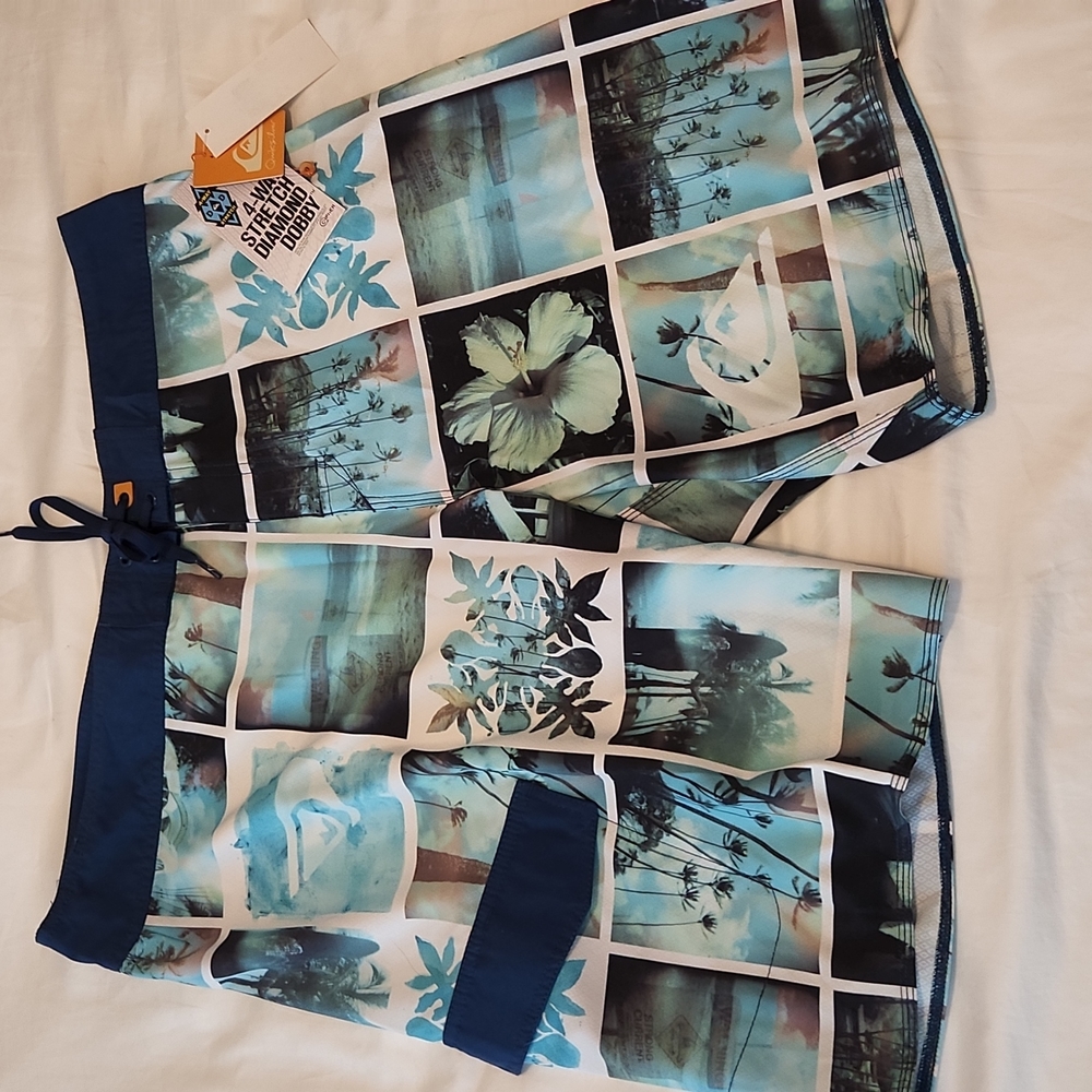 NWT Quiksilver Men's Board shorts